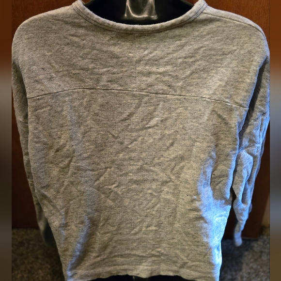 Zara Trafaluc heathered gray sweatshirt szM - Picture 4 of 6